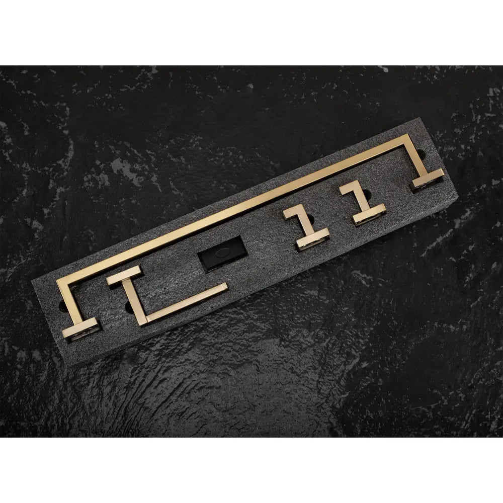 Accessoire-Set RIO Gold Matt 4 teilig
