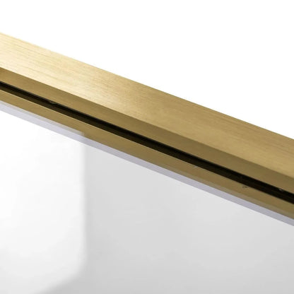 Duschtür zum Schieben Rapid Slide Gold Matt 100-140cm