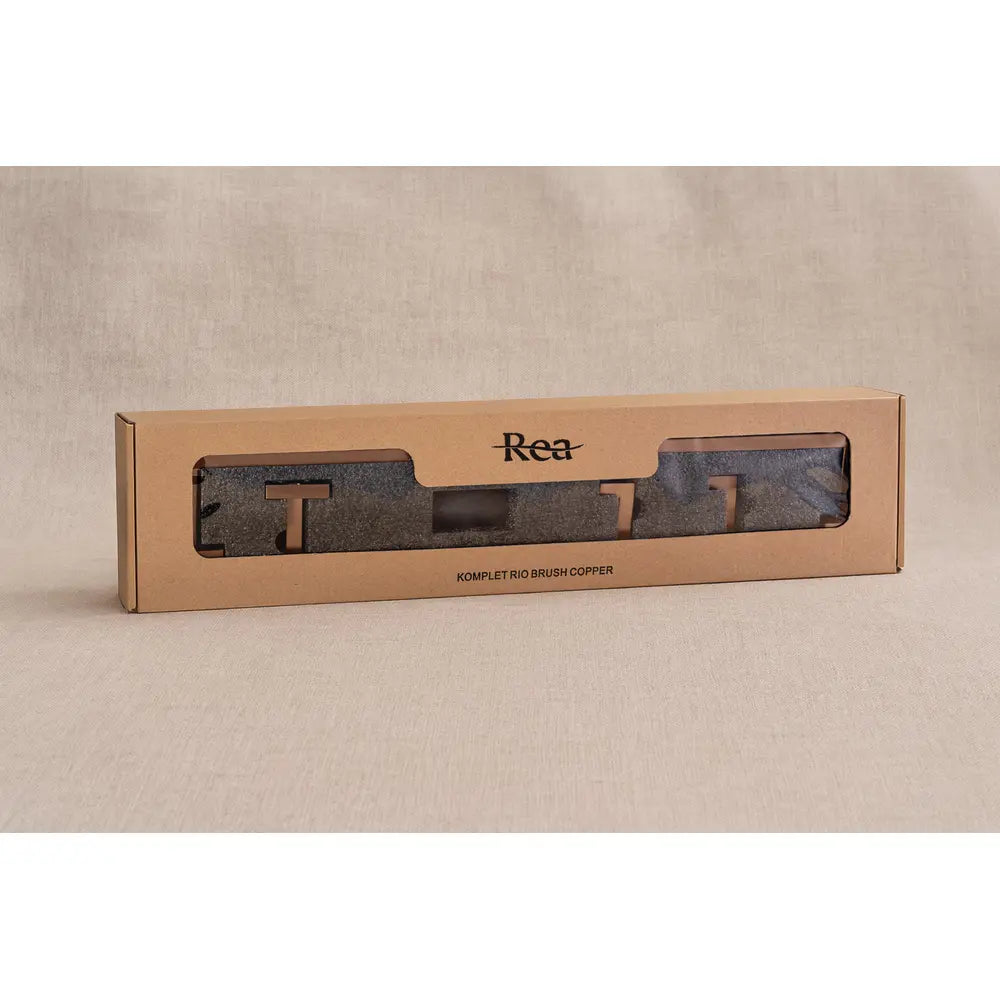 Accessoire-Set RIO Kupfer Matt 4 teilig