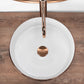 Aufsatzwaschbecken Sami Rosé Gold Brush Ø 36cm