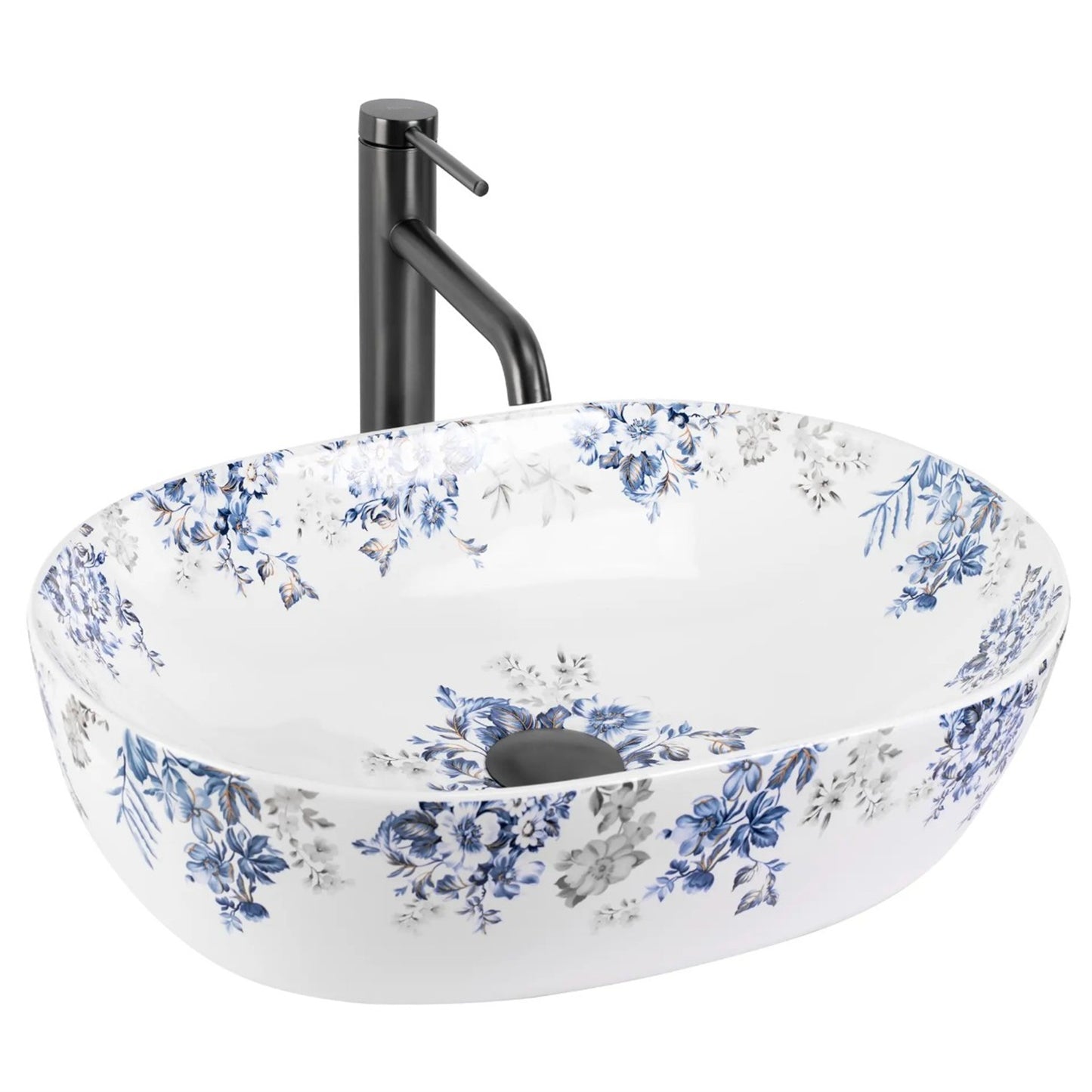 Aufsatzwaschbecken Veronica 485×350 mm – Glänzende Keramik
