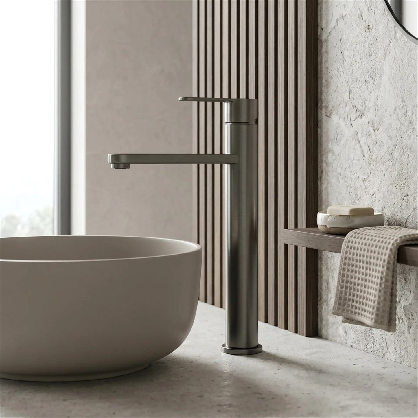Waschtischarmatur Arcos – Titan High
