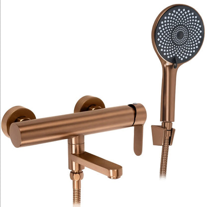 Wannenarmatur Arcos – Brushed Copper draftr erm e