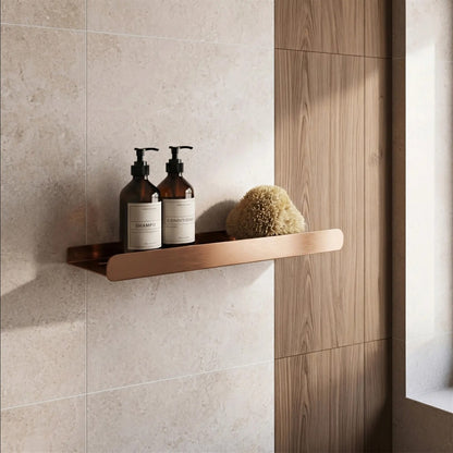 Badezimmerregal SF03 45 cm – Kupfer Matt