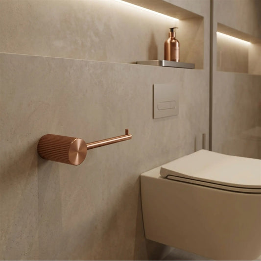 Toilettenpapierhalter Solo – Kupfer Matt (2)