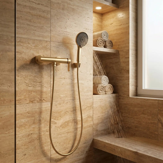 Duscharmatur Arcos – Gold Matt