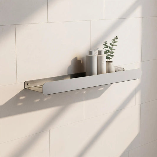 Badezimmerregal SF03 45 cm – Stahl Matt