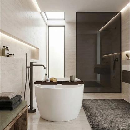 Badewannenarmatur Clif Titan freistehend mit Handbrause