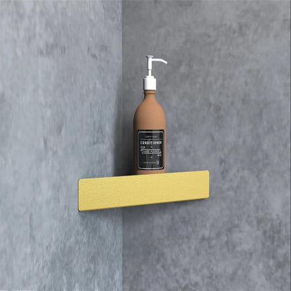 Badezimmerregal SF07 – Eckablage Edelstahl Gold