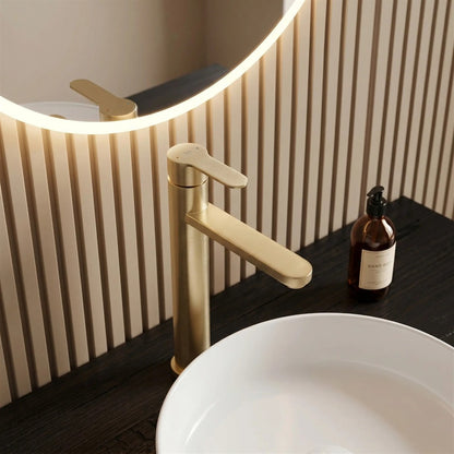 Waschtischarmatur Arcos – Gold Matt High