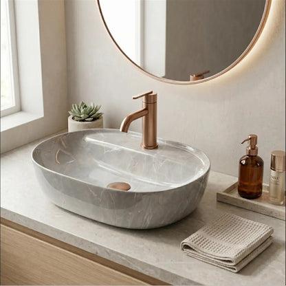 Aufsatzwaschbecken Aura 51 50,5 × 38,5 cm – Kashmir