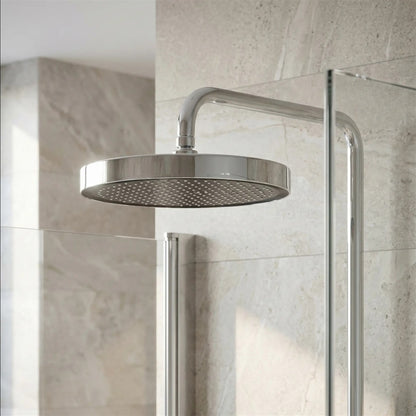 Duschgarnitur Vision Chrom mit Regendusche