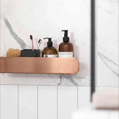 Badezimmerregal SF03 45 cm – Kupfer Matt