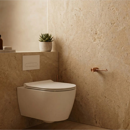 Toilettenpapierhalter Solo – Kupfer Matt