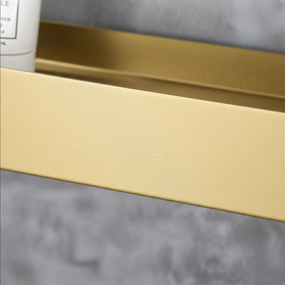 Badezimmerregal SF03 45 cm – Gold Matt
