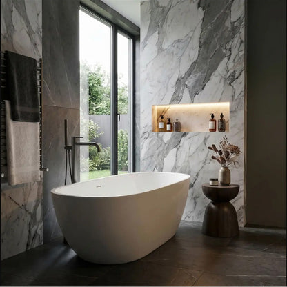 Badewannenarmatur Clif Titan freistehend mit Handbrause