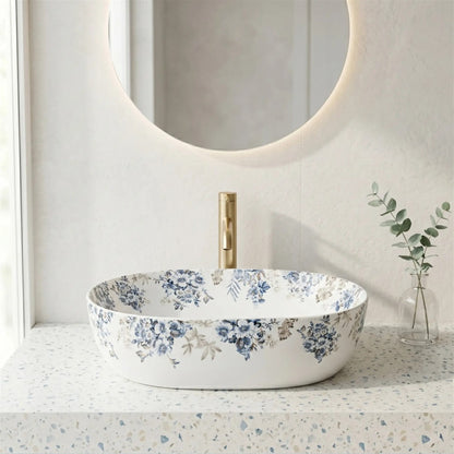 Aufsatzwaschbecken Veronica 485×350 mm – Matte Keramik
