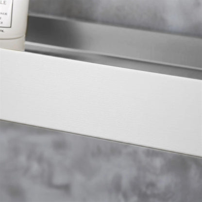 Badezimmerregal SF03 60 cm – Stahl Matt