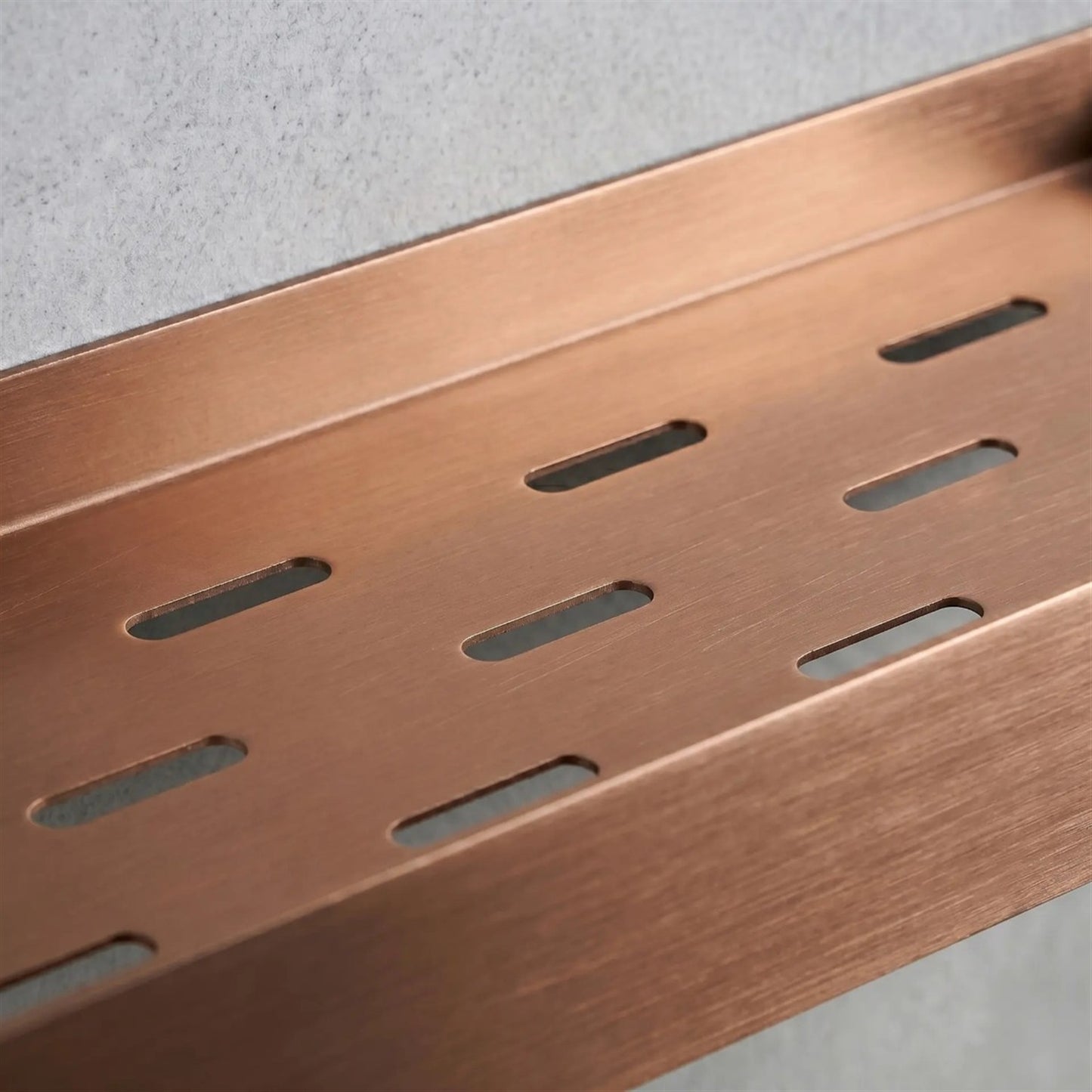 Badezimmerregal SF03 45 cm – Kupfer Matt