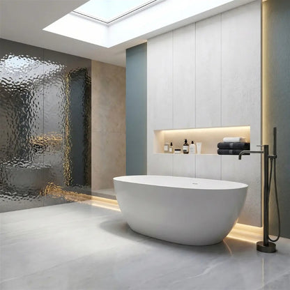 Badewannenarmatur Clif Titan freistehend mit Handbrause