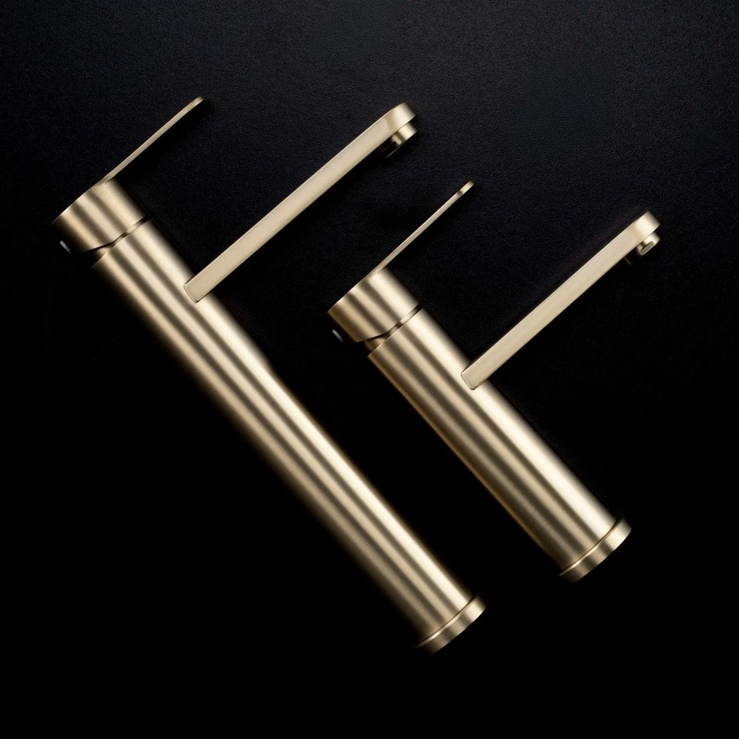 Waschtischarmatur Arcos – Gold Matt Low