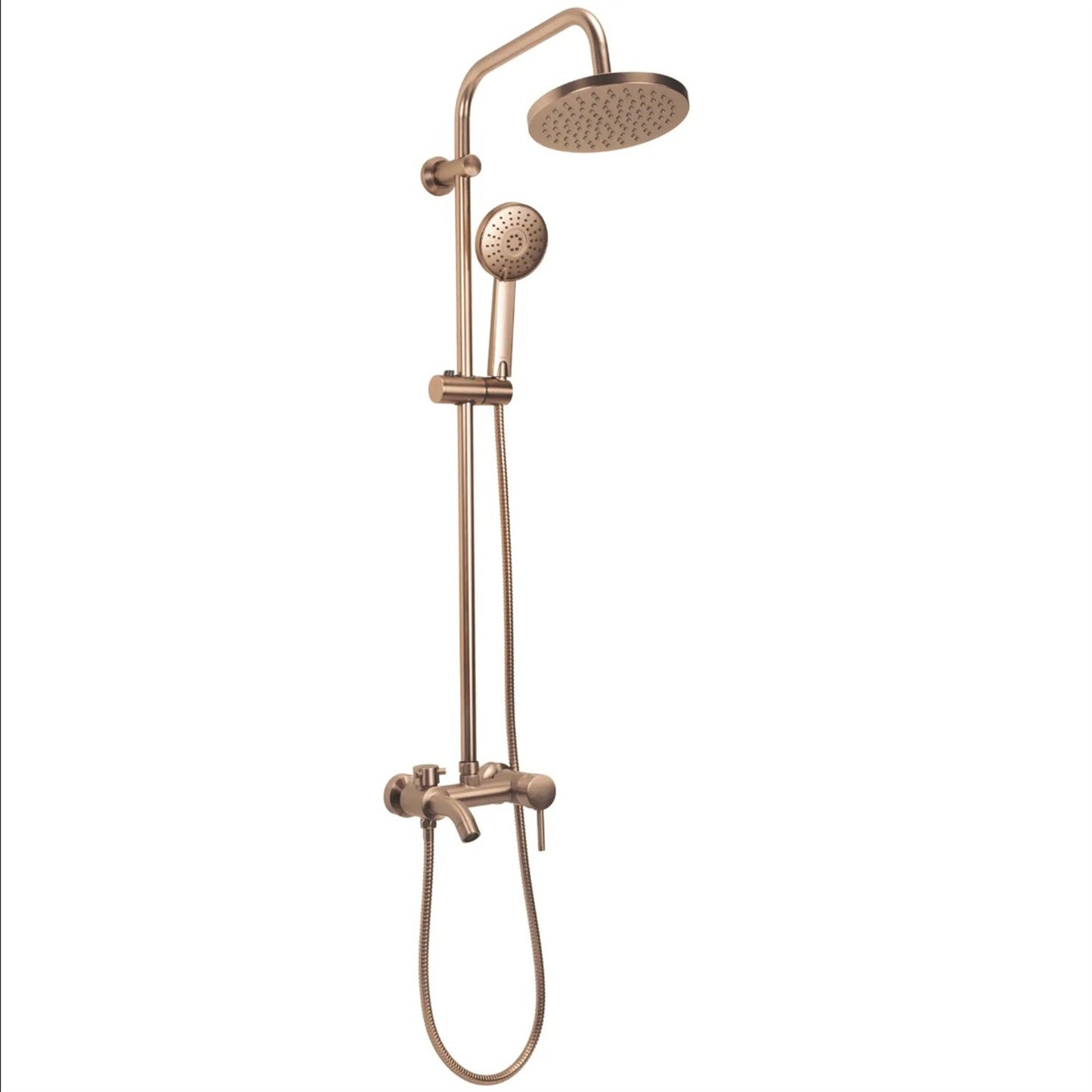 Duschset Luis – Kupfer Matt