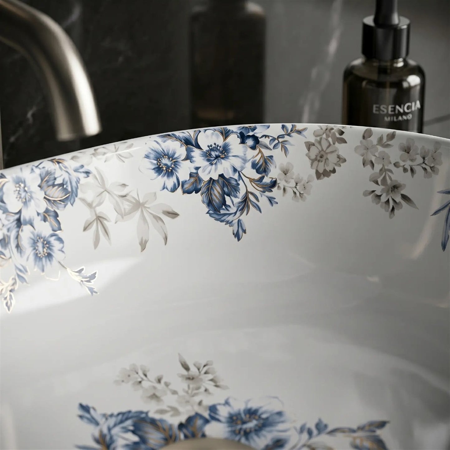 Aufsatzwaschbecken Veronica 485×350 mm – Glänzende Keramik