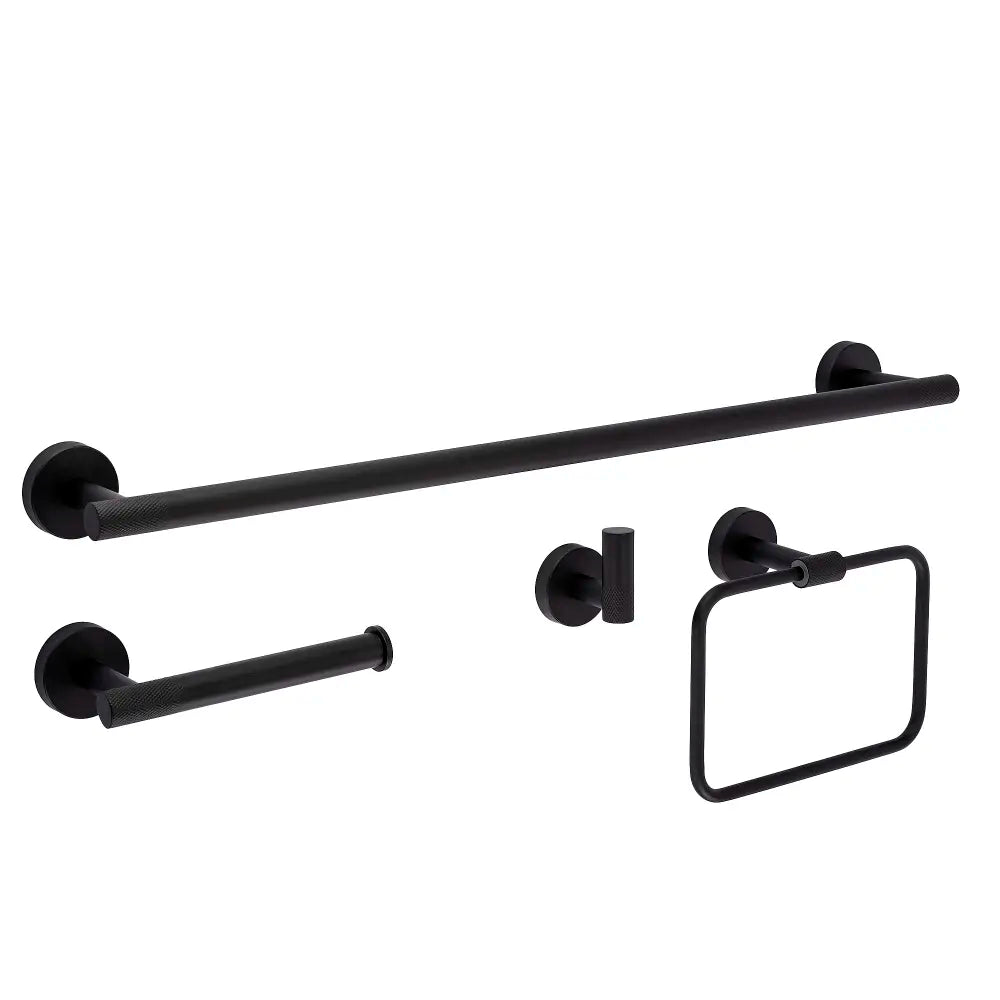 Accessoire-Set GRID Black 4 teilig
