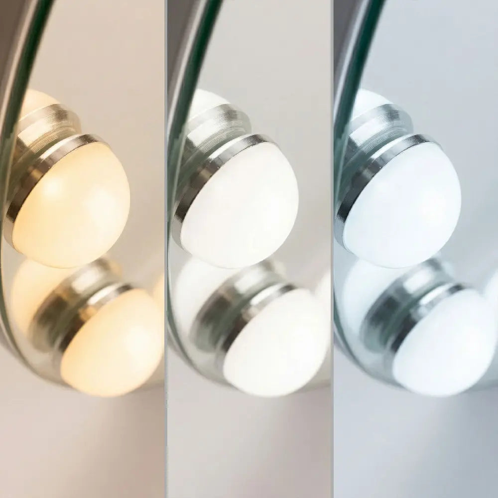 Kosmetik-Spiegel LED Hollywood Ø50cm Gold