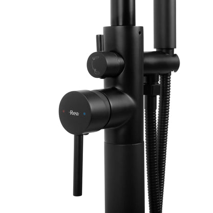 Badewannenarmatur Aras Black (Standarmatur)