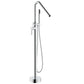 Badewannenarmatur Aras Chrom Matt (Standarmatur)
