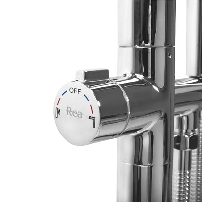 Badewannenarmatur Clark Chrom (Standarmatur)