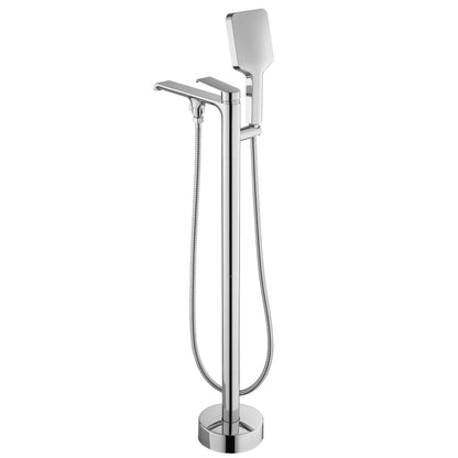 Badewannenarmatur Hasse Chrom Matt (Standarmatur)