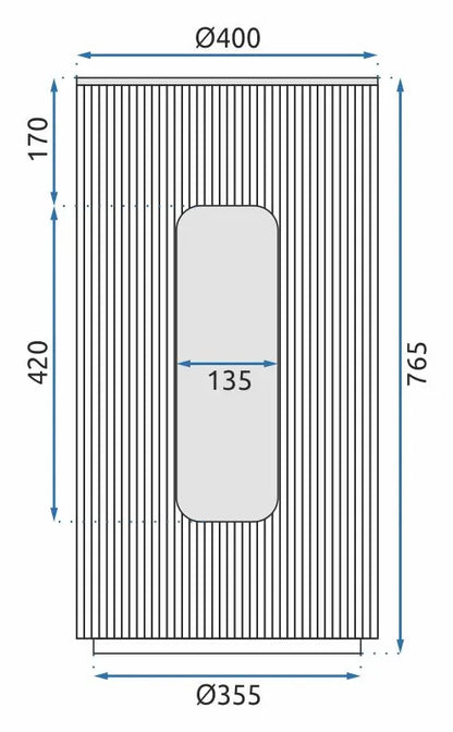 Standwaschbecken Ingrid Grey