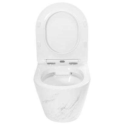 Toilette Carlo Marmor Grau