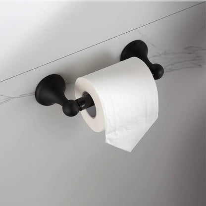 Toilettenpapierhalter 332869A Retro Schwarz