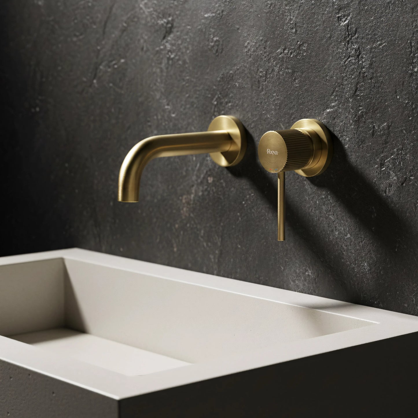 Unterputz Armatur Lungo Stripe Gold Matt