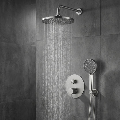 Dusche Unterputz Lungo Stripe Chrom Matt