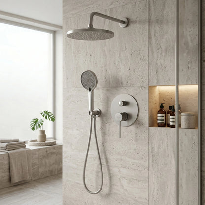 Dusche Unterputz Lungo Stripe Chrom Matt