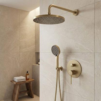 Dusche Unterputz Lungo Stripe Gold Matt