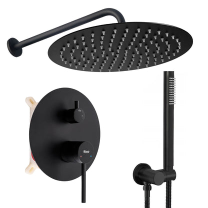 Dusche Unterputz Clif Black