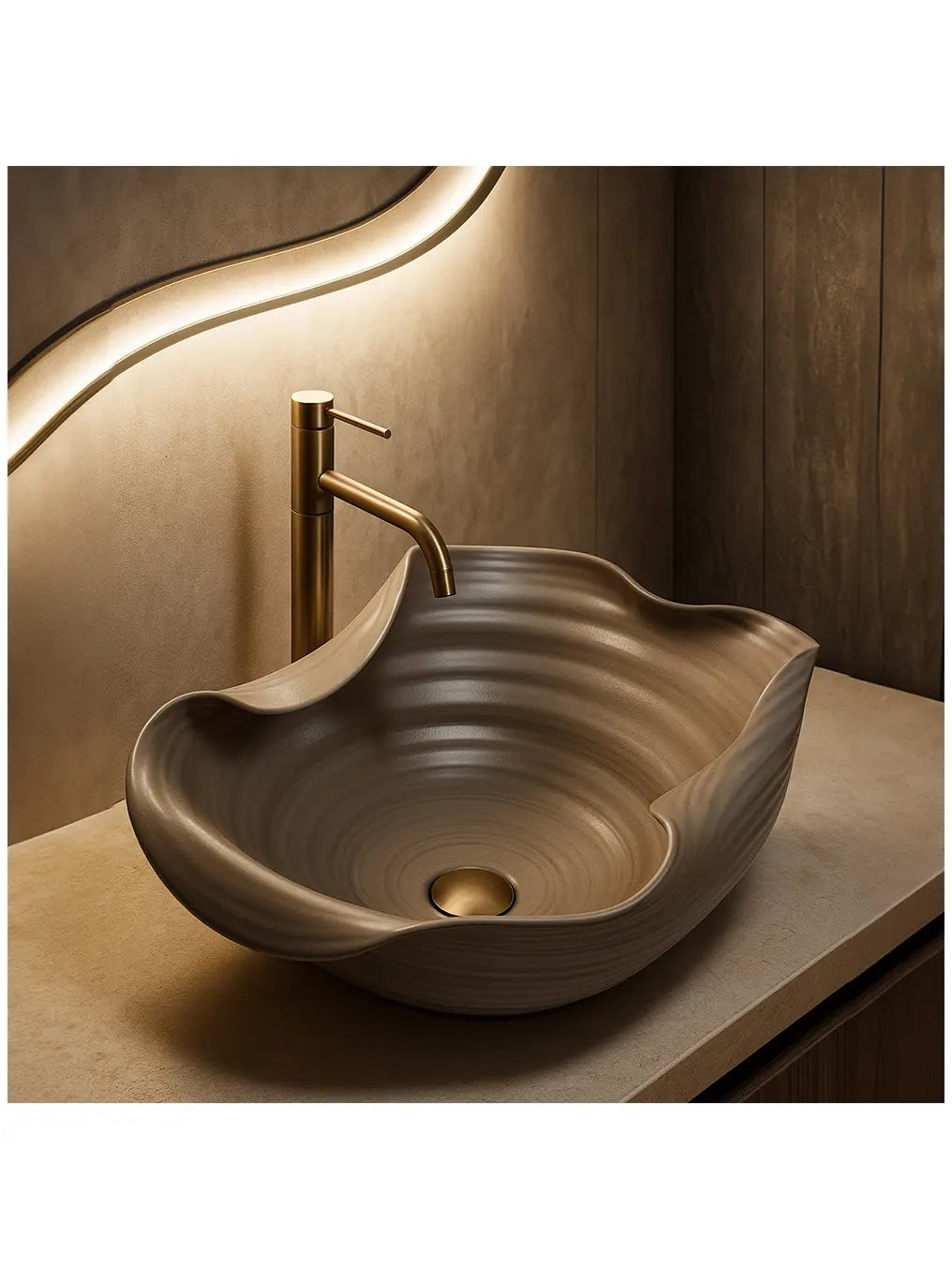 Waschbecken HM-66TB Handmade ART