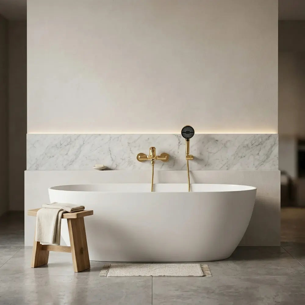 Badewannenarmatur Vision Gold