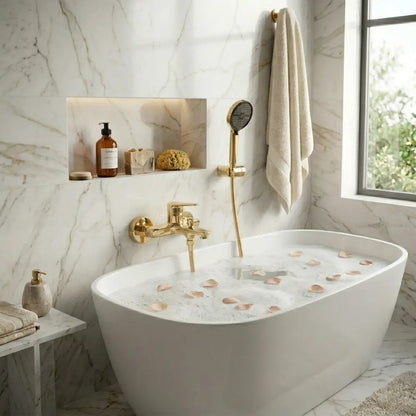 Badewannenarmatur Vision Gold