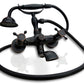 Badewannenarmatur Retro Old Black