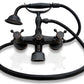 Badewannenarmatur Retro Old Black
