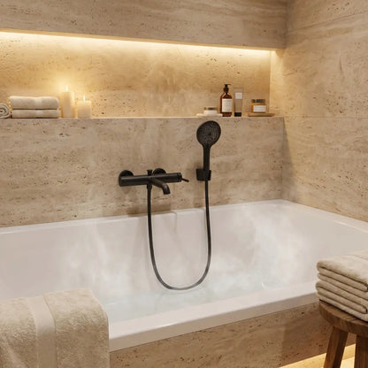 Badewannenarmatur Rivo Black
