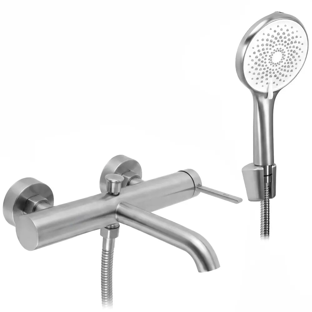 Badewannenarmatur Rivo Chrom Matt