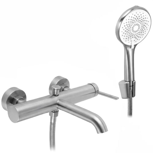 Badewannenarmatur Rivo Chrom Matt