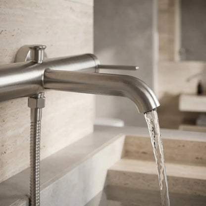 Badewannenarmatur Rivo Chrom Matt